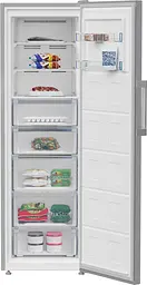 Beko Морозильна камера Beko, 187x60x71, 286л, 1дв., E, NF, нержавіюча сталь - мініатюра 3