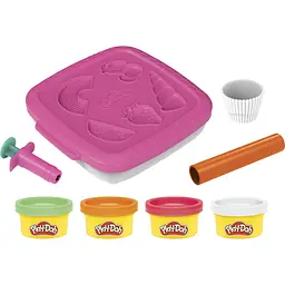 Набір для творчості з масою для ліплення Hasbro Play-Doh Create N Go Cupcakes Playset (F6914_F7527) - мініатюра 3