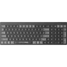 Bluetooth Клавіатура OfficePro SK985B Wireless/Bluetooth Black UA