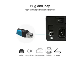 Кабель Vention USB A Male - B Male Print 2m (VAS-A16-B200) - мініатюра 5