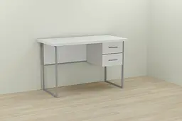 Комп'ютерний стіл Ferrum-decor Таккота 75x140x60 сірий ДСП Білий 32мм (FRD-102325)