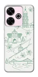 TPU чохол Demsky Heart of Kyiv для Xiaomi Redmi 13 4G / Poco M6 4G