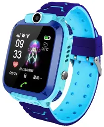 Смарт-годинник Uwatch Q12 Kid smart watch Blue - мініатюра 2