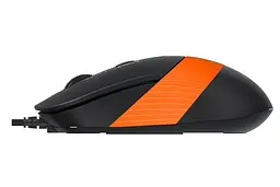 Миша A4Tech FM10 Black/Orange USB - мініатюра 2