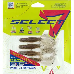 Силікон Select Kraken-X SE 3.5" 215 (4 шт/уп) - мініатюра 2
