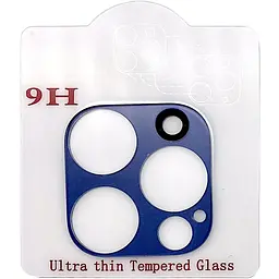 Захисне скло на камеру DK 3D Color Glass для Apple iPhone 12 Pro blue