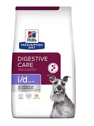 Сухий корм Hil's Prescription Diet Canine I/D Low Fat зі зниженим вмістом жирів для собак при захворюваннях ШКТ 1,5 кг