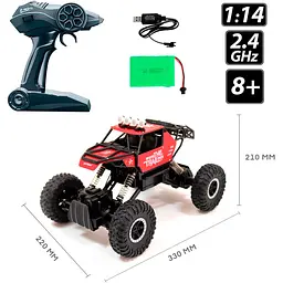 Машинка на радіокеруванні Sulong Toys 1:14 Off-road Crawler Where the Trail Ends Red (SL-121RHMR) [114177] - мініатюра 6