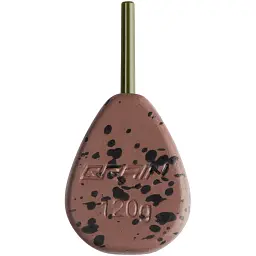 Грузило Brain In-Line Flat Lead 120g 2шт/уп Brown