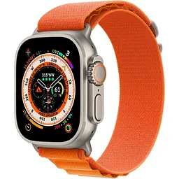 Ремінець Apple High Copy Alpine Loop для Apple Watch 42/44/45/49 mm Orange [133623] - мініатюра 2
