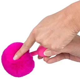 Анальна пробка - Colorful Joy Bunny Tail Plug Orion 42-05182120000 23466 - мініатюра 2