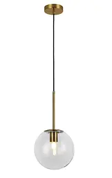 Світильник люстра підвісна в стилі лофт куля Levistella 9163420-1 BRZ+CL