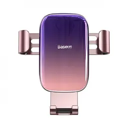 Автомобільний утримувач холдер Baseus Glaze Gravity Car SUYL-LG04 Pink - мініатюра 6
