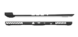 Корпус ноутбука / нижня частина від ноутбука Asus ROG Strix G17 G712LU, G712LV, G712LW, G712LWS (90NR03C1-R7D010) Оригінал від Asus, Нижня частина - мініатюра 3