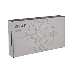 Змішувач для умивальника Qtap Vlasta New високий QTVLA269GMB45653 Gunmetal Black PVD Шліфований чорний хром - мініатюра 5
