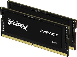 Пам'ять ноутбука DDR5 32GB KIT (16GBx2) 6000 FURY Impact XMP Kingston teh0014316 - мініатюра 2