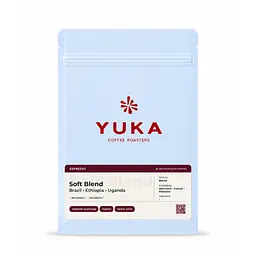 Кава мелена Yuka Coffee Roastery купаж 80/20 Soft Blend 250 г.