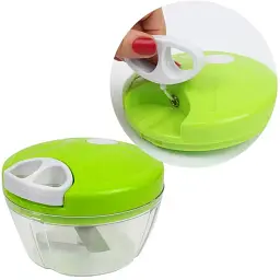 Подрібнювач механічний Easy Spin Cutter блендер Green (do026) - мініатюра 5
