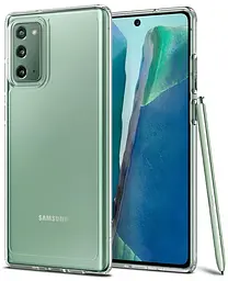 Чохол прозорий протиударний Spigen Ultra Hybrid ACS01419 для Samsung Galaxy Note 20 (6.7") Crystal Clear