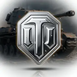 Наклейка силіконова W.O.T World of Tanks Хром 7 х 9 см 1 шт - мініатюра 2