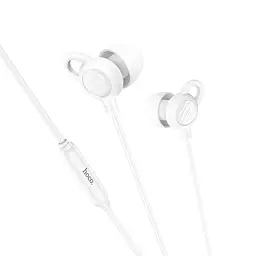 Навушники Hoco Comfortable universal silicone sleeping earphones with mic M89 - мініатюра 2