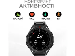 Смарт-годинник HiFuture Active Black-Red - мініатюра 2