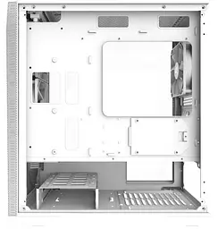 Корпус Zalman Z1 Iceberg, White, Mid Tower, без БЖ, для Micro ATX / Mini ITX, 2xUSB 3.0 / 1xUSB 2.0, макс. CPU - 160 мм / VGA - 330 мм, 3x120 мм, бічна панель із загартованого скла - мініатюра 5