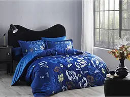 Комплект постільної білизни Tallin Blue Сімейний Tac pbe0041067 - мініатюра 2