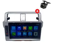 Автомагнітола XPRO штатна Toyota Prado 150 2014 Android 10.1 4/32 чорний (Toyota Prado 150 2014_8800) - мініатюра 3