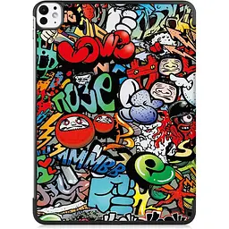 Чохол-книжка BeCover Smart Case для Apple iPad Pro 11" M4 2024 Graffiti (711637) - мініатюра 3