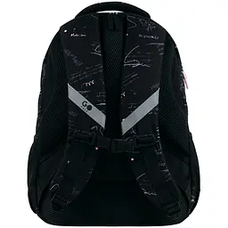 Рюкзак GoPack Teens 162L-1 Чорний (GO26-162L-1) - мініатюра 6