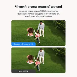 IP-камера відеоспостереження Baseus Security N1 Outdoor Camera 2K біла (S0ST002130) - мініатюра 7