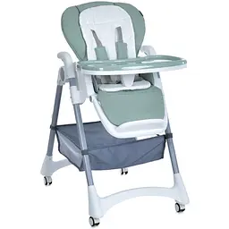Дитячий стільчик для годування El Camino STEADY ME 1177 Menta