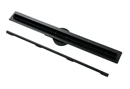 Душовий канал VBI Fort Slim 100 black VBI-060210BL - мініатюра 2