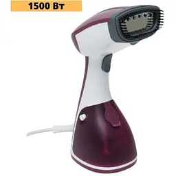 Відпарювач для одягу ручний XPRO AJ-2205 дротовий вертикальний вишневий (41606-16070_768) - мініатюра 2