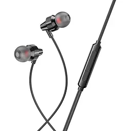 Навушники Hoco Type-C Delight wired з мікрофоном M90 1.2M чорні