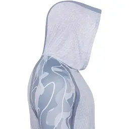 Реглан Favorite Hooded Jersey Universal XXL Sun protect Light grey - мініатюра 4