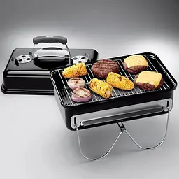 Вугільний гриль Weber Go-Anywhere, чорний (1131004) - мініатюра 3