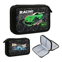 Пенал шкільний Yes подвійний Racing Life HP-01