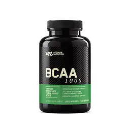 Амінокислота BCAA Optimum Nutrition BCAA 1000, 200 капсул