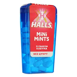 Льодяники Halls mini mints кавун 12 г (770124) - мініатюра 2