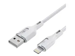 Кабель Lightning Choetech USB 2.0 AM to Lightning 1.0m 2.4A white (XAL-0003-WH-V2) - мініатюра 2