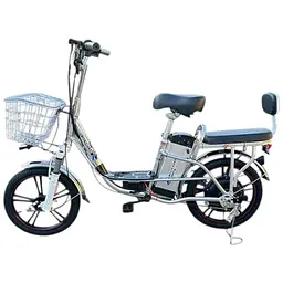 Електровелосипед Green Giant U18 600W 48V 18Ah + PASS-система сірий