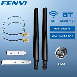 Антена Fenvi 2PcsX6Dbi (6Dbi Antenna Set) - мініатюра 8