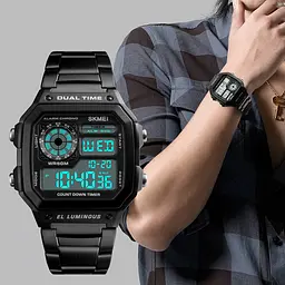 Годинник наручний 1335BK Black. Skmei acs0030806 - мініатюра 4