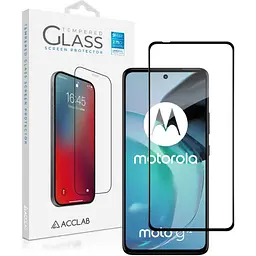 Скло захисне ACCLAB Full Glue Moto G72 Black (1283126583025)