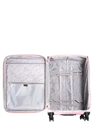 Валіза велика L тканинна з розширенням Airtex 828 78×48×34см 113л Рожевий - мініатюра 11