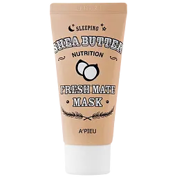 Нічна маска для обличчя A'pieu Fresh Mate Shea Butter Nutrition Sleeping Mask з маслом ши, 50 мл