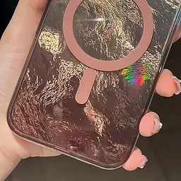 Чохол TPU Shiny Mountain (MagFit) для Apple iPhone 16e / 17e (6.1) Chocolate - мініатюра 2