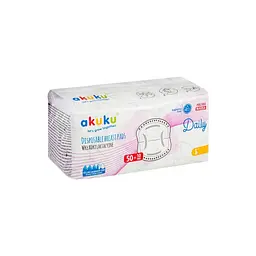 Вкладыш для бюстгальтера Akuku 60 шт (A0160)